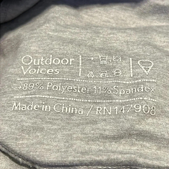 WOMENS OUTDOOR VOICES SIZE SMALL LIGHTWEIGHT SWEATS.  TAPERED LEG - Picture 5 of 5